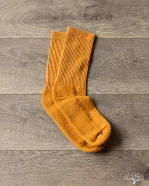 Supermerino Crew Sock - Mustard