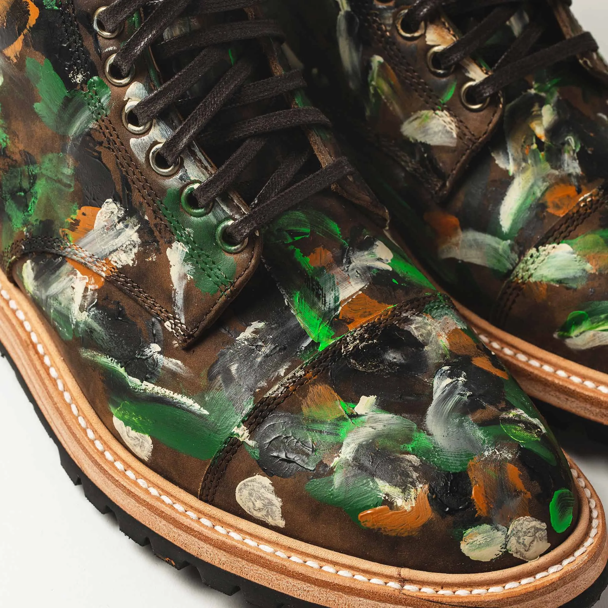 The Moto Boot in Jungle Camo