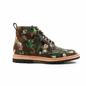 The Moto Boot in Jungle Camo