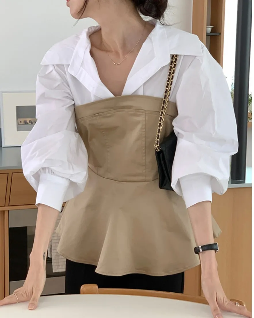 Trench Blouse