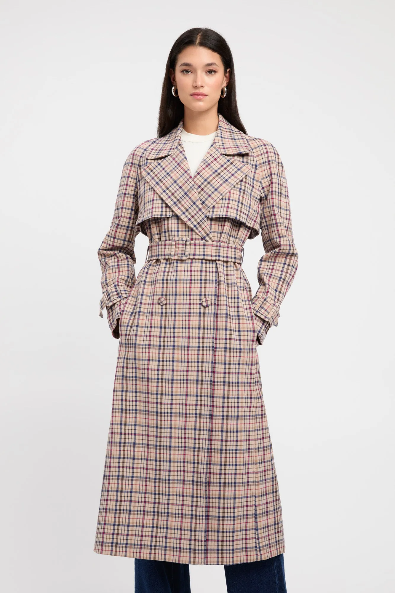 Winnie Check Trench