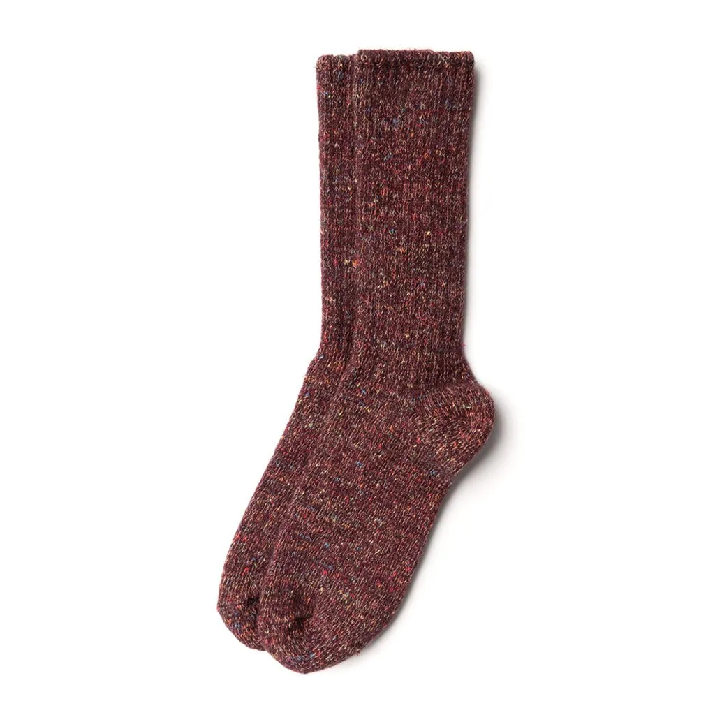 Women's Wool Flecked Boot Socks