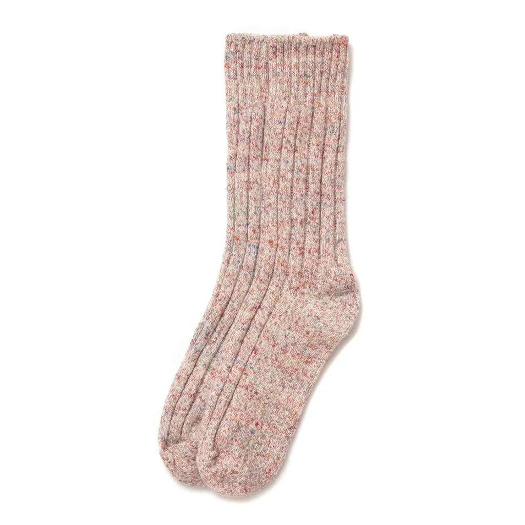 Women's Wool Flecked Boot Socks